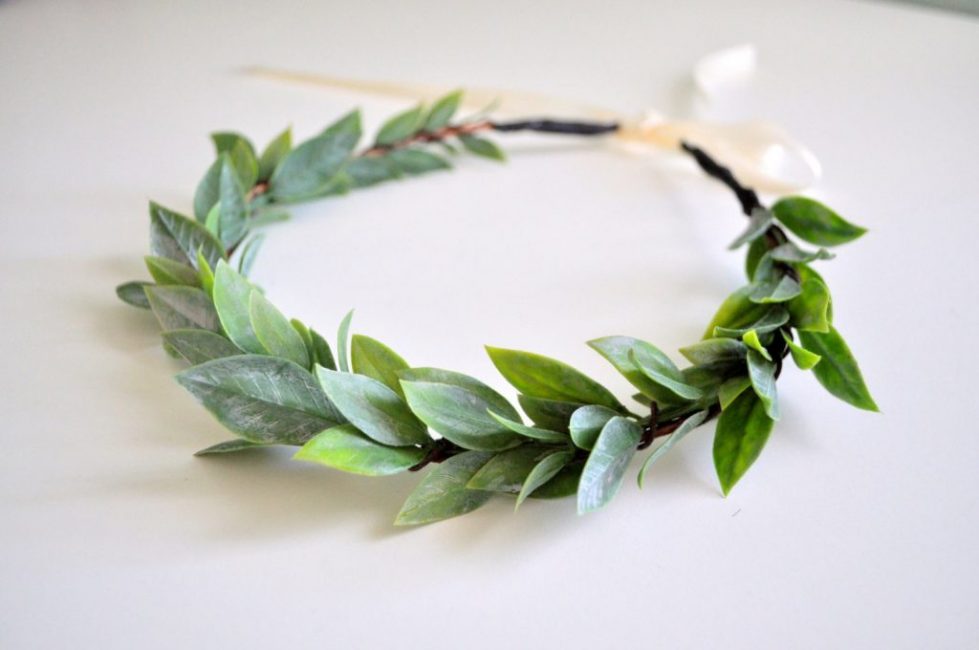 Une couronne de myrte sans prétention selon la légende donne une beauté incroyable