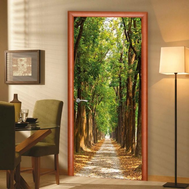 Peintures murales à l'intérieur: types, application, choix du design et combinaisons