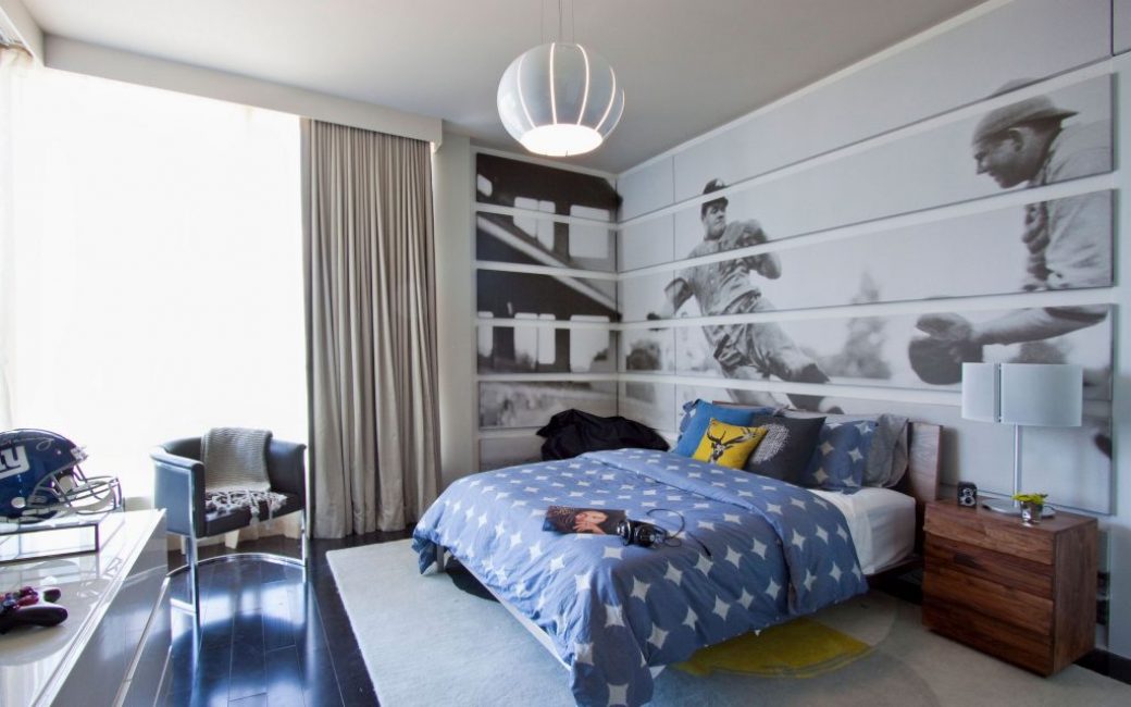 Peintures murales à l'intérieur: types, application, choix du design et combinaisons